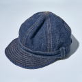 SJ201WC-510XX15OZ2 ID 15oz男気デニムワークキャップ SJ201WC510XX15OZ2 SAMURAIJEANSの画像