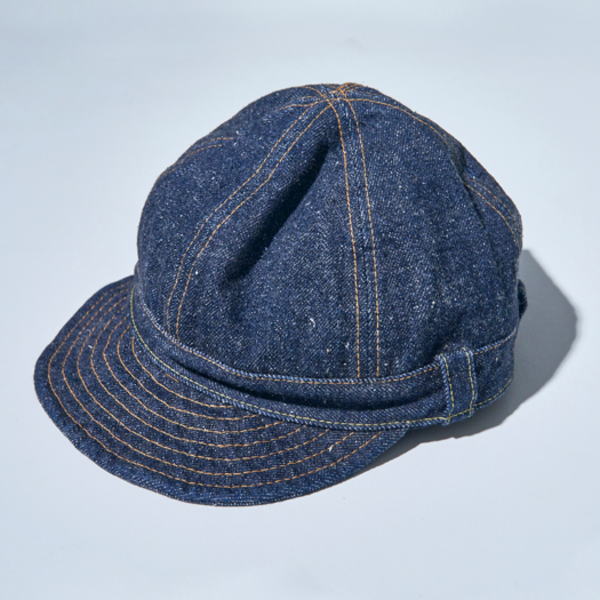 SJ201WC-510XX15OZ2 ID 15oz男気デニムワークキャップ SJ201WC510XX15OZ2 SAMURAIJEANSの画像