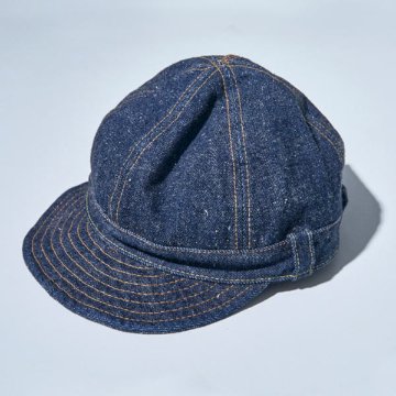 SJ201WC-510XX15OZ2 ID 15oz男気デニムワークキャップ SJ201WC510XX15OZ2 SAMURAIJEANSの画像