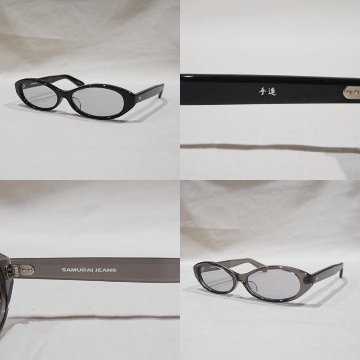 SEW24-101 セルロイドサングラス24-101（レンズカラー：グレー）SEW24101 SAMURAIJEANS サムライジーンズセルロイドサングラス サムライジーンズサングラスの画像