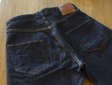 FN-D111 バンダナ付き ワイドストレートジーンズ  FND111 FLATHEAD フラットヘッドデニムジーンズ フラットヘッドジーンズの画像