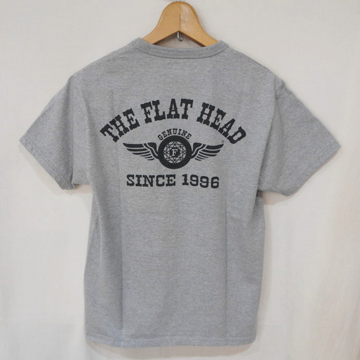 FN-THC-202 GRY フラットヘッドTシャツ202 FNTHC202 FLATHEAD フラットヘッドTシャツ THC系 THCの画像