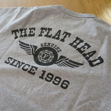 FN-THC-202 GRY フラットヘッドTシャツ202 FNTHC202 FLATHEAD フラットヘッドTシャツ THC系 THCの画像