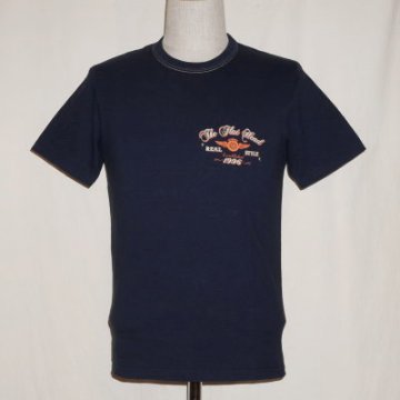 THC-176-ネイビー-REAL STYLE-THC176-FLATHEAD-フラットヘッドTシャツ-THC系の画像