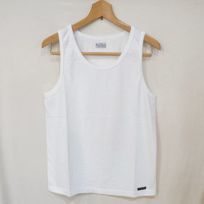FN-TST-001-WH-TANK TOP-FNTST001-FLATHEAD-フラットヘッドタンクトップの画像