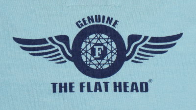 THC-203-SAX-フラットヘッド無地Tシャツ203-THC203-FLATHEAD-フラットヘッドTシャツ-THC系-THCの画像