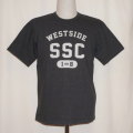 SSST17-102-ライトブラック-サムライ蹴球倶楽部半袖Tシャツ17-102-SSST17102-SAMURAIJEANS-サムライジーンズ-サムライ自動車倶楽部-サムライジーンズTシャツの画像