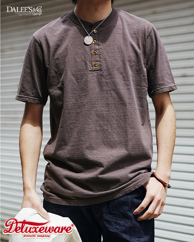 SPINNER DB WORKER HENLY NECK DELUXEWARE デラックスウエアＴシャツ DALEE'S ダリーズTシャツの画像