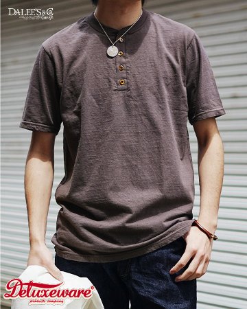 SPINNER DB WORKER HENLY NECK DELUXEWARE デラックスウエアＴシャツ DALEE'S ダリーズTシャツの画像
