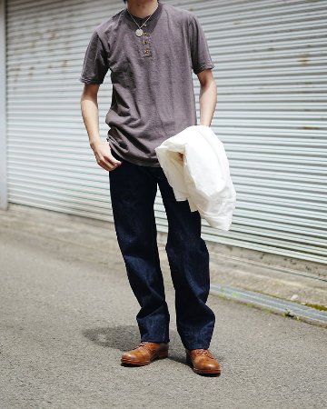 SPINNER DB WORKER HENLY NECK DELUXEWARE デラックスウエアＴシャツ DALEE'S ダリーズTシャツの画像