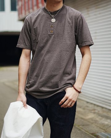 SPINNER DB WORKER HENLY NECK DELUXEWARE デラックスウエアＴシャツ DALEE'S ダリーズTシャツの画像