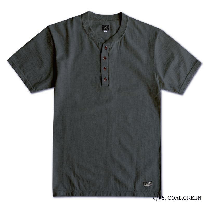 SPINNER GRN2(CO.GRN) WORKER HENLY NECK DELUXEWARE デラックスウエアＴシャツ DALEE'S ダリーズTシャツの画像