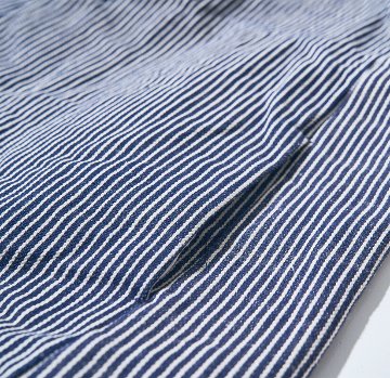 SJVT24 デニム/ヒッコリーベスト SJVT24 SAMURAIJEANS サムライジーンズ サムライジーンズベストの画像