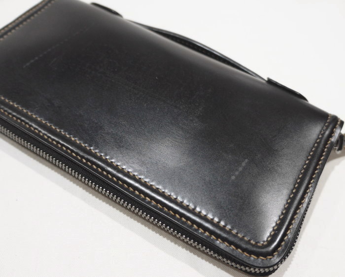 CHFZ-02(ワケアリ品) BKxBK-1 CHFZ02のワケアリ品-1 CHFZ02(ワケアリ品) THEFLATHEAD フラットヘッドロングウォレット STOCKBURG ストックバーグの画像