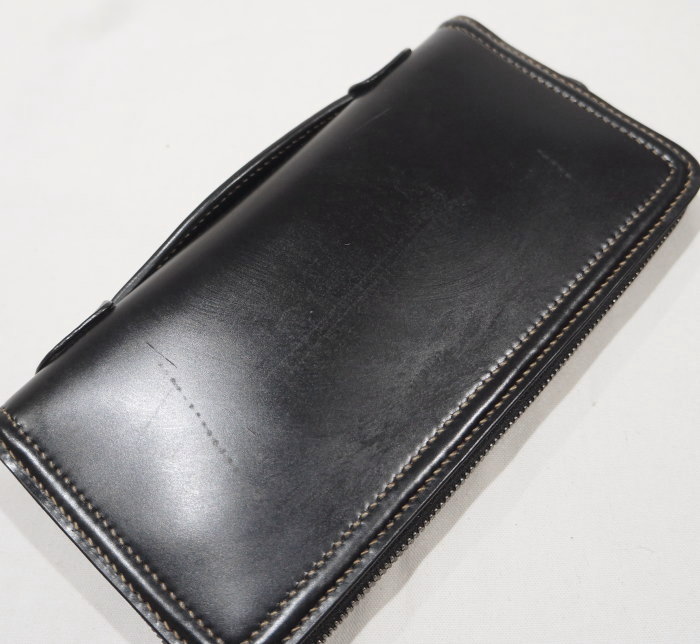 CHFZ-02(ワケアリ品) BKxBK-1 CHFZ02のワケアリ品-1 CHFZ02(ワケアリ品) THEFLATHEAD フラットヘッドロングウォレット STOCKBURG ストックバーグの画像