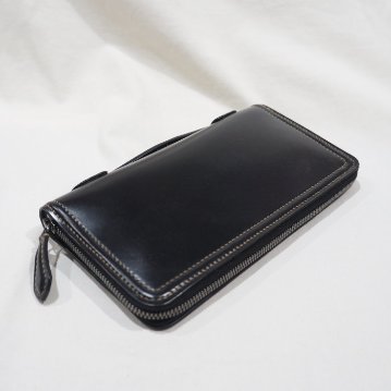 CHFZ-02(ワケアリ品) BKxBK-1 CHFZ02のワケアリ品-1 CHFZ02(ワケアリ品) THEFLATHEAD フラットヘッドロングウォレット STOCKBURG ストックバーグの画像