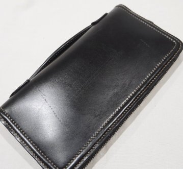 CHFZ-02(ワケアリ品) BKxBK-1 CHFZ02のワケアリ品-1 CHFZ02(ワケアリ品) THEFLATHEAD フラットヘッドロングウォレット STOCKBURG ストックバーグの画像