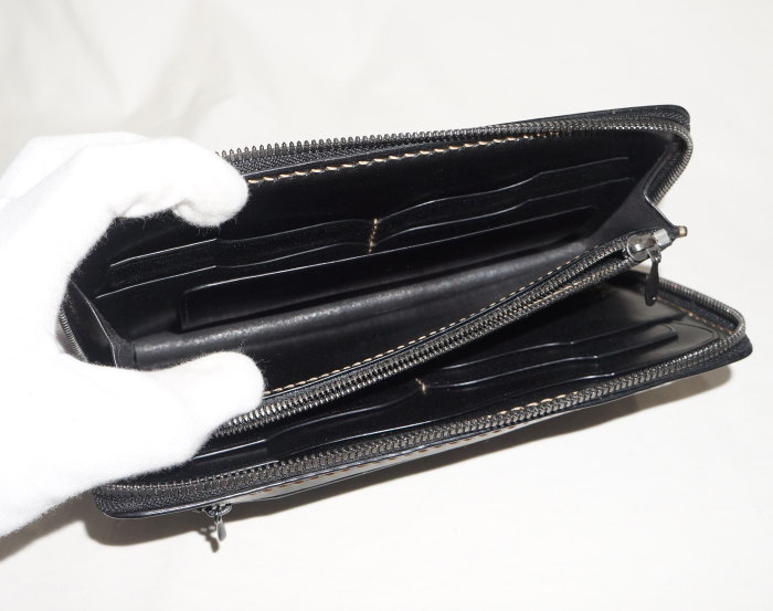 CHFZ-01(ワケアリ品) BKxBK-1 CHFZ01のワケアリ品-1 CHFZ01(ワケアリ品) THEFLATHEAD フラットヘッドロングウォレット STOCKBURG ストックバーグの画像