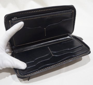CHFZ-01(ワケアリ品) BKxBK-1 CHFZ01のワケアリ品-1 CHFZ01(ワケアリ品) THEFLATHEAD フラットヘッドロングウォレット STOCKBURG ストックバーグの画像