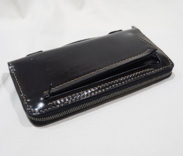CHFZ-01(ワケアリ品) BKxBK-1 CHFZ01のワケアリ品-1 CHFZ01(ワケアリ品) THEFLATHEAD フラットヘッドロングウォレット STOCKBURG ストックバーグの画像