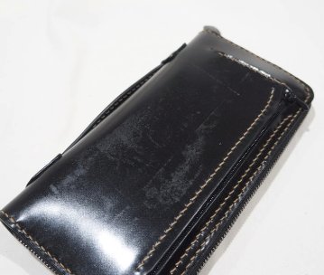 CHFZ-01(ワケアリ品) BKxBK-1 CHFZ01のワケアリ品-1 CHFZ01(ワケアリ品) THEFLATHEAD フラットヘッドロングウォレット STOCKBURG ストックバーグの画像