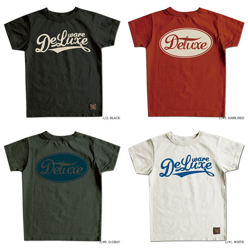 BRK-10 ブランドロゴキッズTシャツ10 BRK10 DELUXEWARE デラックスウエアTシャツ キッズTシャツ 子供服の画像