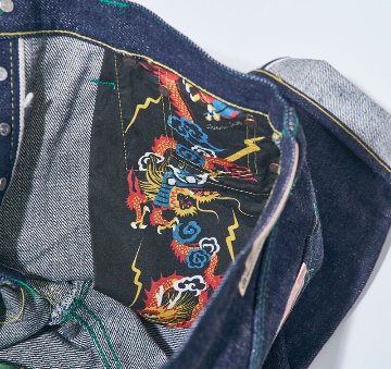 S500XX21OZ-24T サムライ21oz辰年モデル S500XX21OZ24T SAMURAIJEANS-サムライジーンズデニムジーンズの画像
