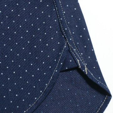 WWS-29S ワーク PATTERNED INDIGO WWS29S DELUXEWARE デラックスウエアシャツ半袖 デラックスウエアシャツの画像