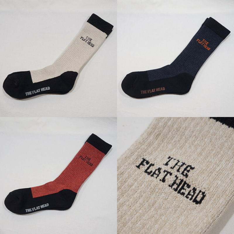 FN-SS-101 ブーツソックス101 FNSS101 FLATHEAD フラットヘッド ソックス 靴下の画像