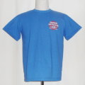 SMT17-101-ブルー-サムライ自動車倶楽部半袖Tシャツ17-101-SMT17101-SAMURAIJEANS-サムライジーンズTシャツ-サムライ自動車倶楽部半袖Tシャツの画像