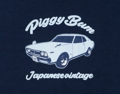 SMT18-101-ネイビー-サムライ自動車倶楽部半袖Tシャツ18-101-SMT18101-SAMURAIJEANS-サムライジーンズTシャツ-サムライ自動車倶楽部半袖Tシャツの画像