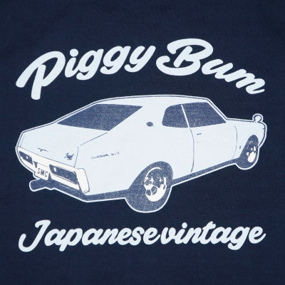 SMT18-101-ネイビー-サムライ自動車倶楽部半袖Tシャツ18-101-SMT18101-SAMURAIJEANS-サムライジーンズTシャツ-サムライ自動車倶楽部半袖Tシャツの画像