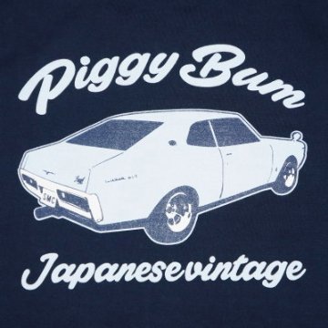 SMT18-101-ネイビー-サムライ自動車倶楽部半袖Tシャツ18-101-SMT18101-SAMURAIJEANS-サムライジーンズTシャツ-サムライ自動車倶楽部半袖Tシャツの画像