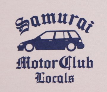 SMT19-101-PK-サムライ自動車倶楽部半袖Tシャツ19-101-SMT19101-SAMURAIJEANS-サムライジーンズTシャツ-サムライ自動車倶楽部半袖Tシャツの画像