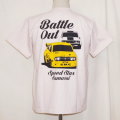 SMT19-102-PK-サムライ自動車倶楽部半袖Tシャツ19-102-SMT19102-SAMURAIJEANS-サムライジーンズTシャツ-サムライ自動車倶楽部半袖Tシャツの画像
