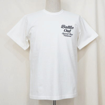 SMT19-102-WH-サムライ自動車倶楽部半袖Tシャツ19-102-SMT19102-SAMURAIJEANS-サムライジーンズTシャツ-サムライ自動車倶楽部半袖Tシャツの画像