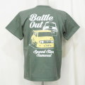 SMT19-102-MGRN-サムライ自動車倶楽部半袖Tシャツ19-102-SMT19102-SAMURAIJEANS-サムライジーンズTシャツ-サムライ自動車倶楽部半袖Tシャツの画像
