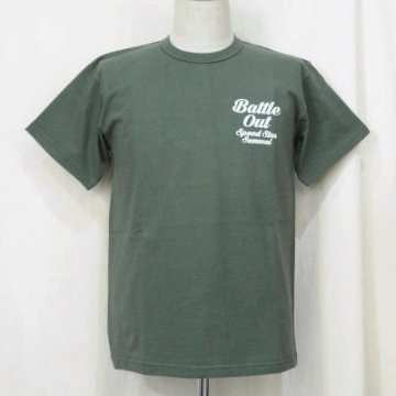 SMT19-102-MGRN-サムライ自動車倶楽部半袖Tシャツ19-102-SMT19102-SAMURAIJEANS-サムライジーンズTシャツ-サムライ自動車倶楽部半袖Tシャツの画像