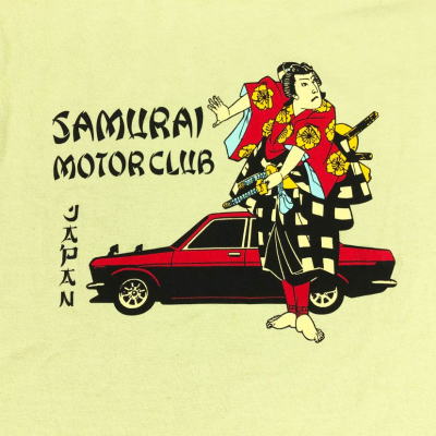 SMT20-103-サムライ自動車倶楽部リペンコットン吊編半袖Tシャツ20-103-SMT20103-SAMURAIJEANS-サムライジーンズTシャツ-サムライ自動車倶楽部半袖Tシャツの画像