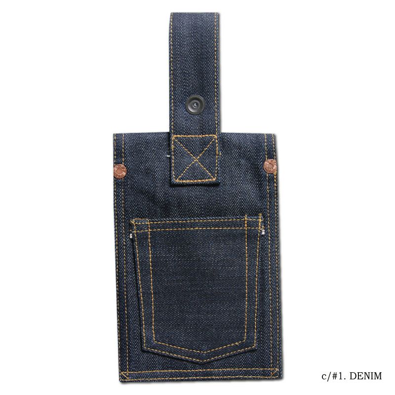 DMG-24A DENIM GALLERY DMG24A DELUXEWARE デラックスウエア スマホケース デニムスマホケースの画像