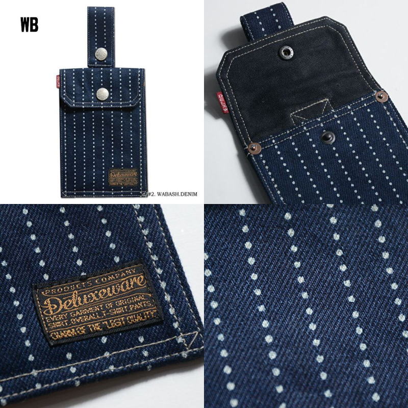 DMG-24A DENIM GALLERY DMG24A DELUXEWARE デラックスウエア スマホケース デニムスマホケースの画像