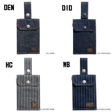 DMG-24A DENIM GALLERY DMG24A DELUXEWARE デラックスウエア スマホケース デニムスマホケースの画像