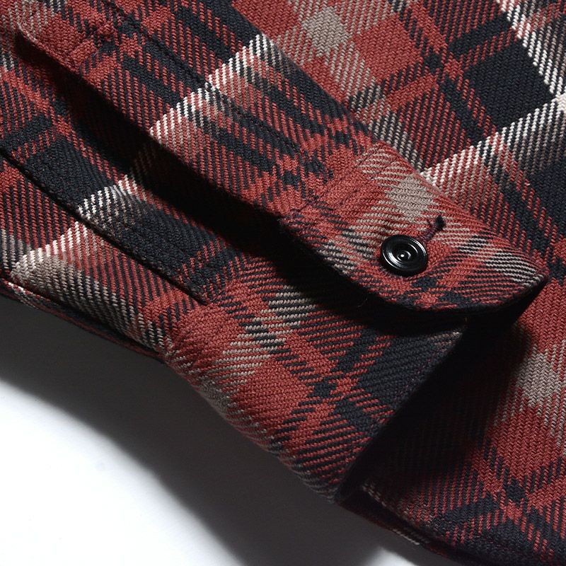 7649B RD RARE DELUXE STYLE SHIRT DELUXEWARE デラックスウエアシャツ シャツ長袖の画像