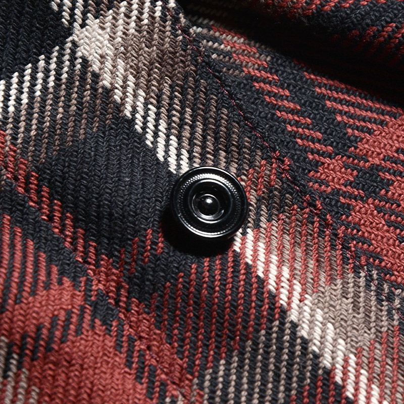 7649B RD RARE DELUXE STYLE SHIRT DELUXEWARE デラックスウエアシャツ シャツ長袖の画像