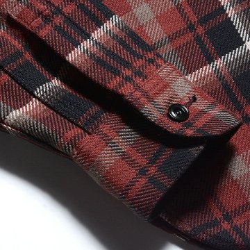 7649B RD RARE DELUXE STYLE SHIRT DELUXEWARE デラックスウエアシャツ シャツ長袖の画像