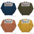 S105-24A SNOW HALF ZIP S10524A DELUXEWARE デラックスウエアスウェット デラックスウエアスエットの画像