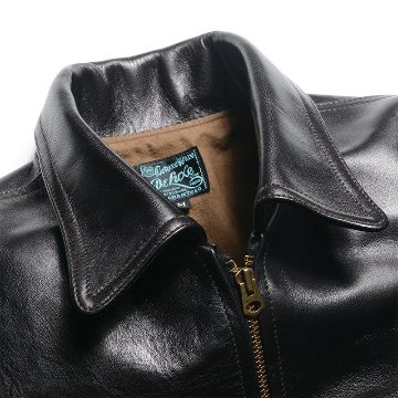 D-21B BK SINGLE HORSE D21B DELUXEWARE デラックスウエアレザージャケット ライダースジャケット 革ジャン アウターの画像