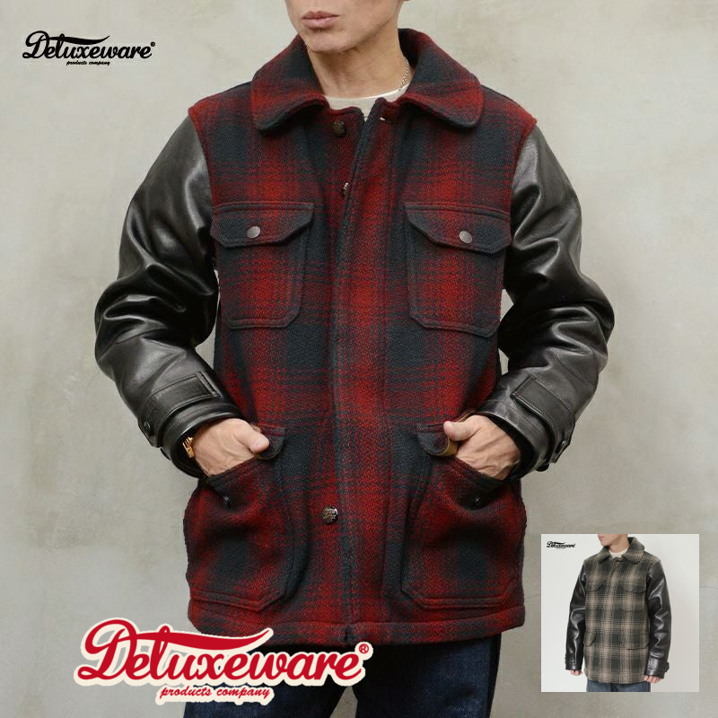 D-26 HUNTHING WOOL JACKET D26 DELUXEWARE デラックスウエアジャケット アウターの画像