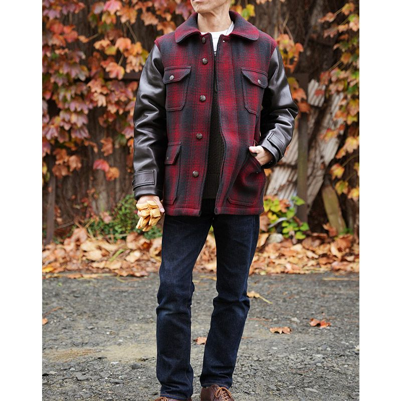 D-26 HUNTHING WOOL JACKET D26 DELUXEWARE デラックスウエアジャケット アウターの画像