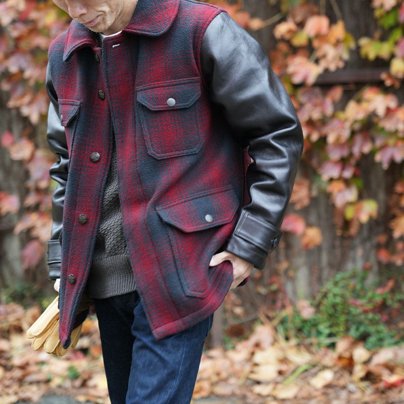 D-26 HUNTHING WOOL JACKET D26 DELUXEWARE デラックスウエアジャケット アウターの画像